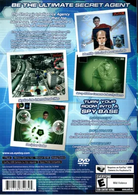 EyeToy - Operation Spy box cover back